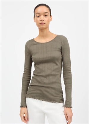 Edie blouse Dark Green Skall Studio 